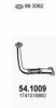 TOYOT 1741016860 Exhaust Pipe